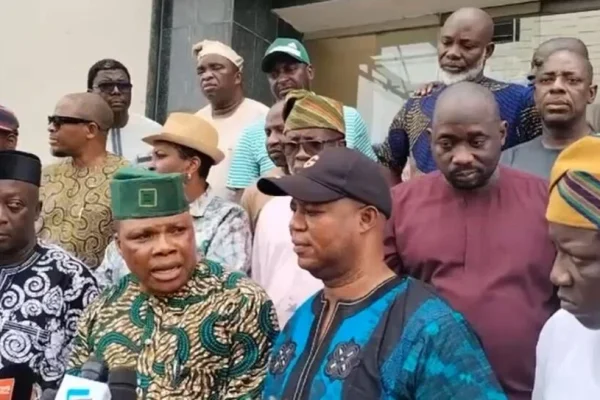 BREAKING: We Reject You As Speaker, Lagos Lawmakers Tell Obasa (VIDEO)