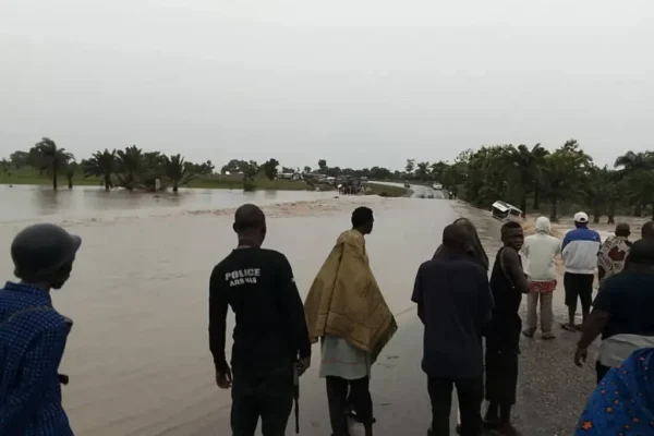 BREAKING: Flood Forces Closure Of Makurdi–Abuja Road Hours Before Tinubu’s Visit