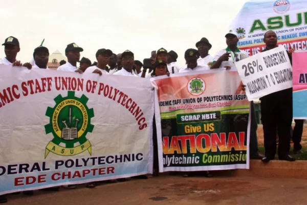 Polytechnic Workers Issue FG 21-Day Ultimatum Over Unpaid Arrears