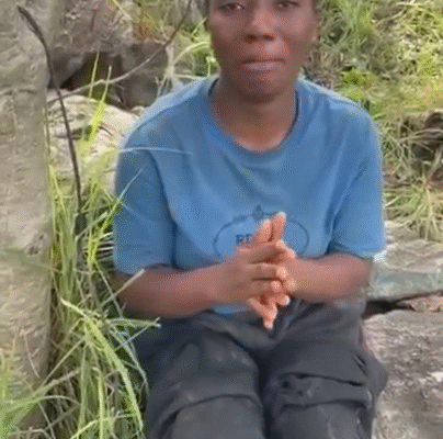 Kidnapped Young Nigerian Lady Begs Nigerians For Help (Photos/Video)